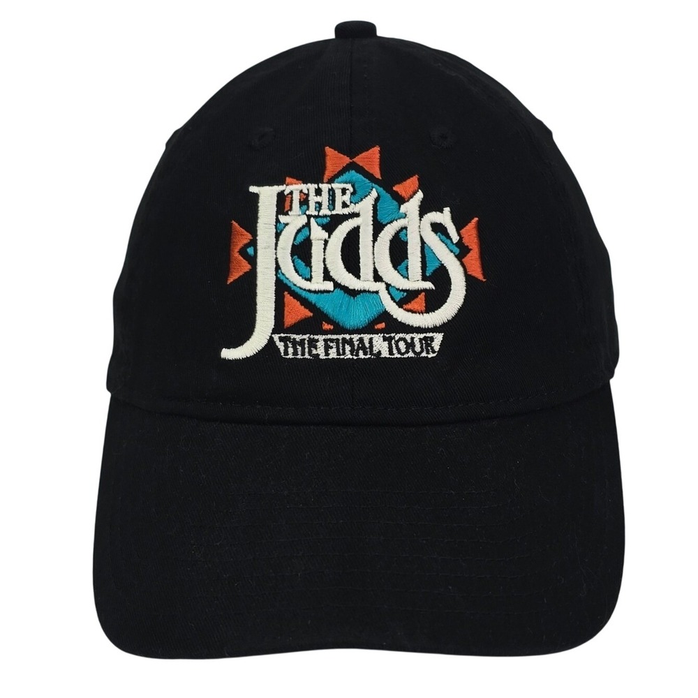 The‎ Judds The Final Tour Hat Baseball Cap Black Embroidered Band Concert Merch